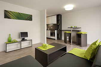1 room apartment
